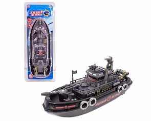 Катер - Морской патруль, с водометом, световые и звуковые эффекты (ABtoys, C-00207(WB-A7682))